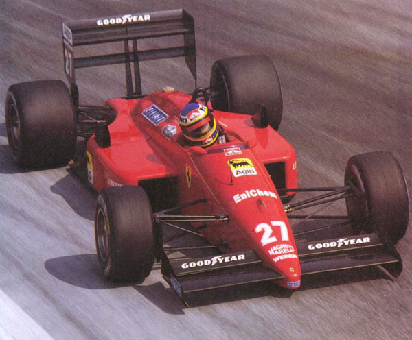 Michele Alboreto In A Ferrai In 1998